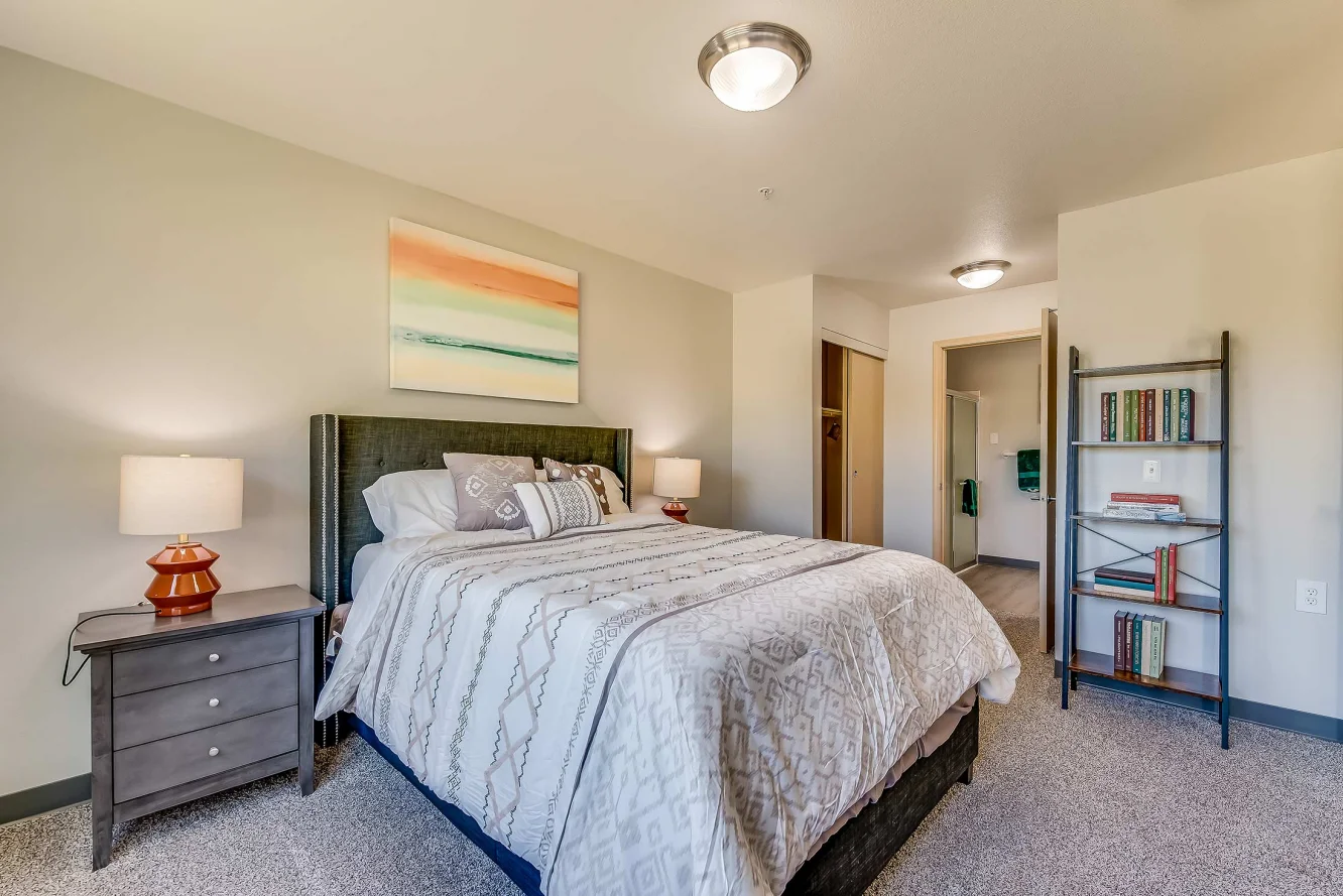 One bedroom apartment bedroom Corpus Christi
